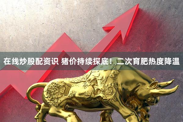 在线炒股配资识 猪价持续探底！二次育肥热度降温